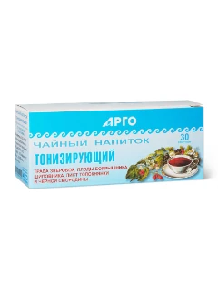 Напиток чайный «Тонизирующий», пакетики с сухой смесью, 60 г