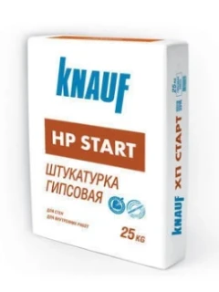 Фото для Штукатурка гипсовая Knauf ХП Старт, 25 кг