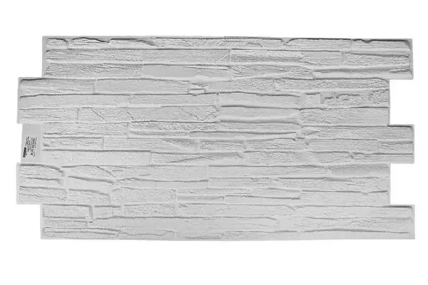 Панель ПВХ "Кварцит серый" 98х50 см