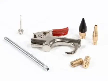Набор пневматический продувочный пистолет с насадками 6 шт MATRIX, 57336