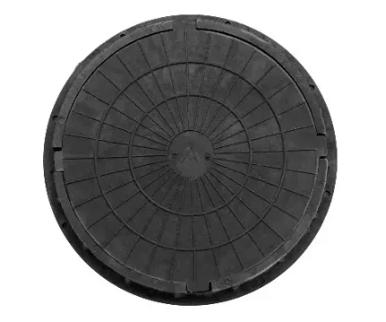 Фото для Люк черный D-740 полимерно-песчанный, дачный, тип-Л, 1.5тн