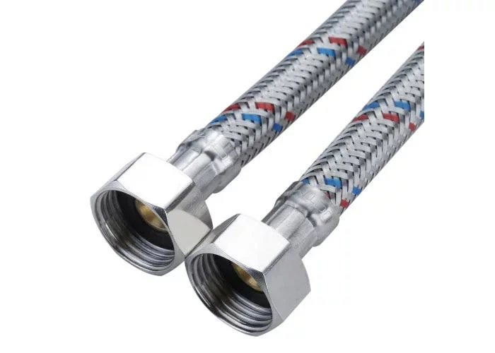 Фото для Гибкая подводка Гигант для воды в стальной оплётке, Г-Г 1/2" 120 см