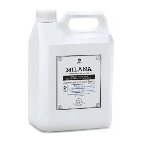 Крем-мыло жидкое увлажняющее "Milana Professional" 5 кг 125646