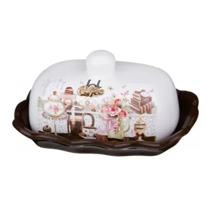 Фото для Масленка Agness Coffee 17х12х8см, 358-899