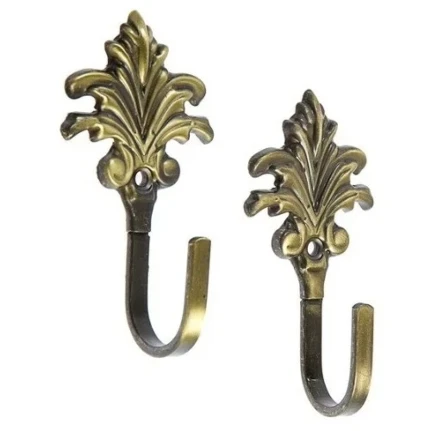 Фото для Крючок для штор KS010, однорожковый 2шт 4645222