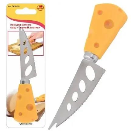 Фото для Нож для мягкого сыра Сырный ломтик, DA50-139