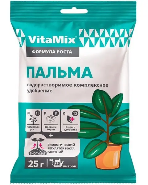 Удобрение для пальмы 25гр VitaMix БиоМастер