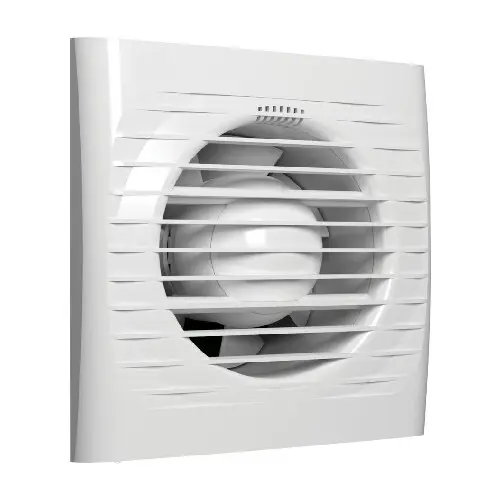 Вентилятор AURAMAX Optima 4, вытяжной, d-100мм, белый