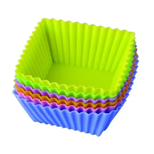 Набор форм для выпечки "Тарталетки квадратные" 7х3,5 см Silicone 93-SI-S-17.4