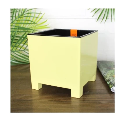 Фото для Горшок Нард 2,1л желтый с вкладкой d14 h14