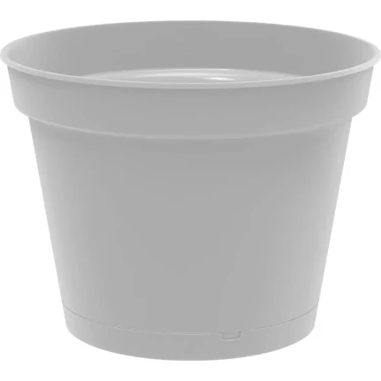 Фото для Горшок для цветов Mint D185мм, 2,3л с поддоном (серый)