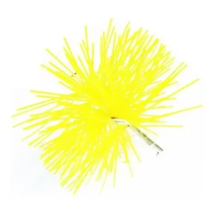 Фото для Щетка нейлоновая желтая для чистки дымоходов FIRE WAY d-200 мм 111526