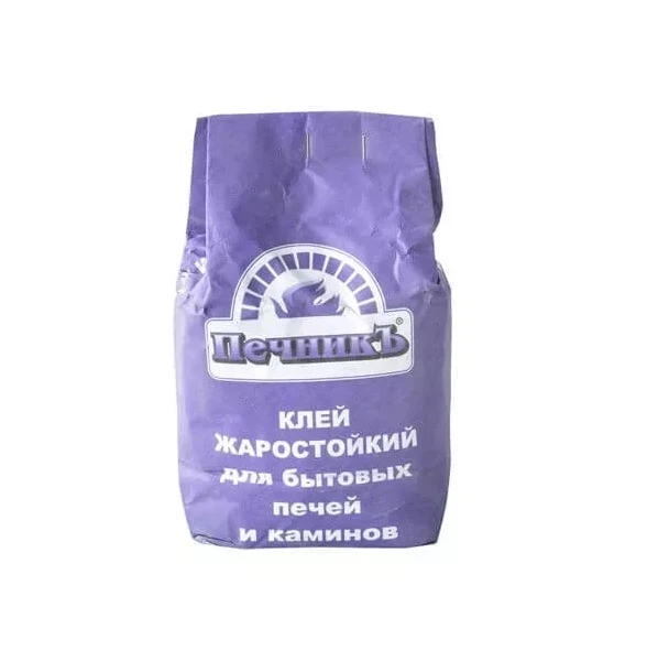 Фото для Клей для печей и каминов жаростойкий Печникъ 3кг