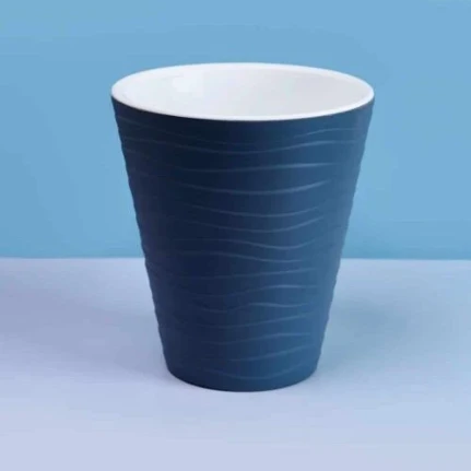 Фото для Кашпо 5,2л Валенсия со вставкой антрацит