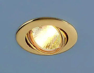 Светильник точечный 104S MR16 GD золото