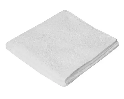 Махровое полотенце 40х70 см, цвет белый