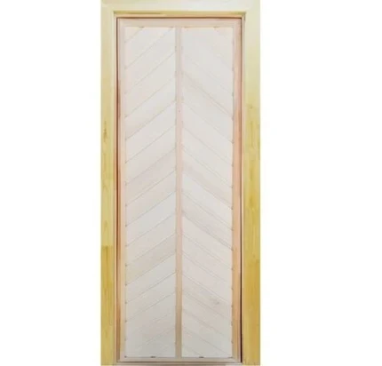 Фото для Дверь для бани Тип-10, 170х70 см, липа