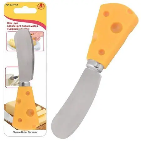 Нож для плавленого сыра и масла Сырный ломтик, DA50-136