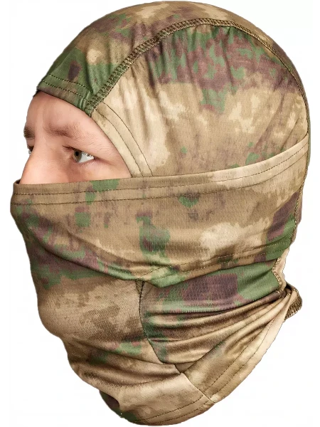 Маска-балаклава-подш."Призрак"цв.Мох