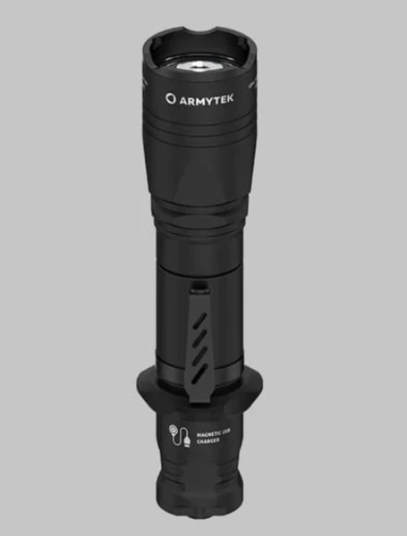 Фото для Фонарь Armytek Dobermann Pro Magnet USB (Белый) 00014621