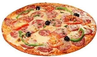 Пицца с колбасой салями (500 гр)