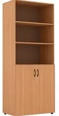 Шкаф широкий полуоткрытый