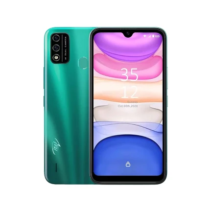 Фото для Смартфон ITEL A48 6.1", 32 ГБ, зеленый, 4x1.4 ГГц, 2 Гб, 2 SIM, IPS, 1560x720, камера 5+0.08 Мп, 4G, GPS, FM, 3000 мА*ч