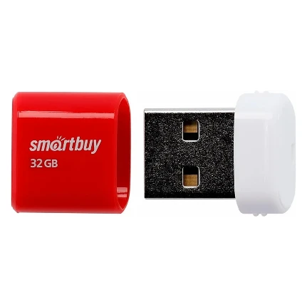 Фото для Флеш диск 32GB USB 2.0 Smart Buy LARA Red (SB32GBLARA-R)