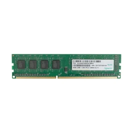 Фото для Память DIMM DDRIIIL 4Gb 1600MHz Apacer CL11 1,35V (Retail) 512*8 3 years (AU04GFA60CATBGJ/DG.04G2K.KAM) (AU04GFA60CATBGJ)
