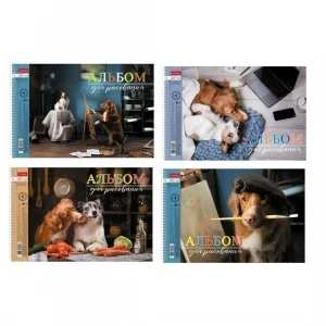 Фото для АЛЬБОМ ДЛЯ РИСОВАНИЯ НА ГРЕБНЕ 40 ЛИСТОВ "ПРОФЕССИОНАЛЫ" 