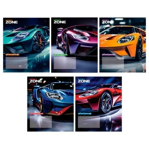 Фото для ТЕТРАДЬ 12Л КОСАЯ ЛИНИЯ С ЧАСТЫМИ НАКЛОННЫМИ "SPEED ZONE"