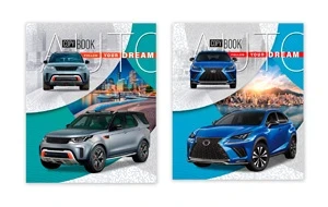 Фото для ТЕТРАДЬ 60Л КЛЕТКА "СТИЛЬНЫЕ АВТО"