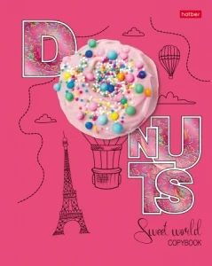 Фото для ТЕТРАДЬ 48Л КЛЕТКА "ЛЮБЛЮ ПОНЧИКИ"