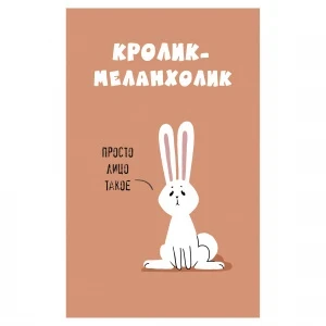 Фото для БЛОКНОТ СКЛЕЙКА А5 40Л LISTOFF (БСК540168, Кролик)