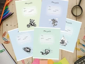 Фото для ТЕТРАДЬ 18Л КЛЕТКА "ПРИКЛЮЧЕНИЯ КОТА"