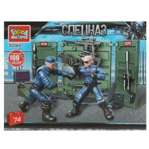 Фото для КОНСТРУКТОР "КОНСТРУКТОР СПЕЦНАЗ" 74 ЭЛЕМЕНТА