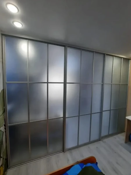 Фото для Межкомнатные двери-купе из стекла. Изготовление на заказ