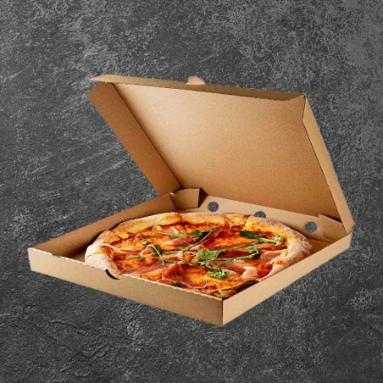 Коробка для пиццы 25*25см КРАФТ 50 шт.