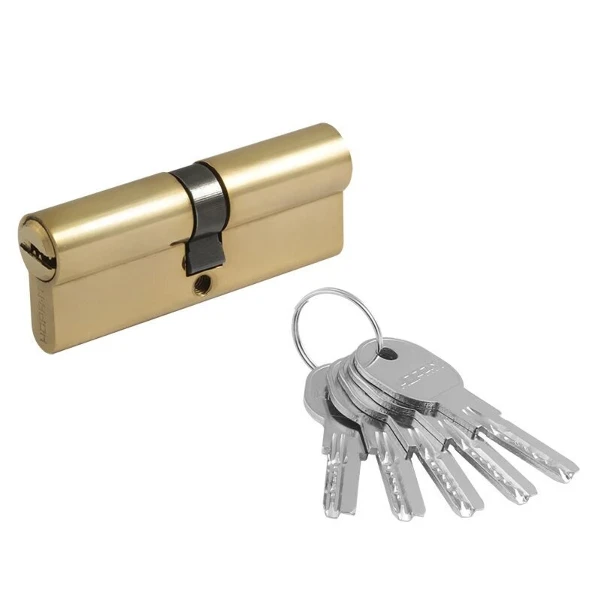 Фото для Цилиндровый механизм ЛПУ.УК-90 мм (55-35) латунь 5 кл//Н-М