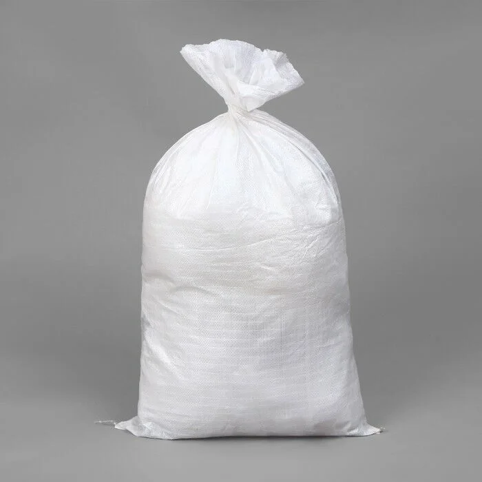 Мешок полипропиленовый, 50*90 см, на 50 кг, белый.