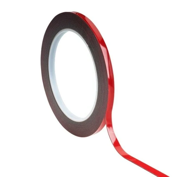 Фото для Лента двусторонняя клейкая, усиленная, вспененная, 6 мм*2 м//TORSO