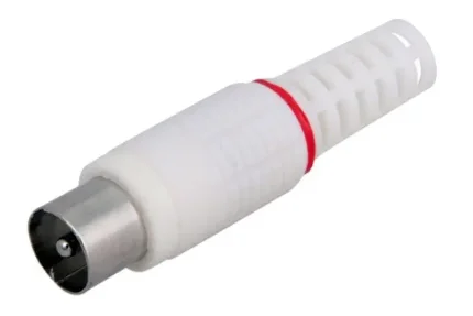 Фото для ТВ штекер папа пластик, PROCONNECT