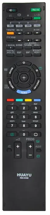 Фото для Пульт Sony HUAYU RM-998 (RM-ED041)