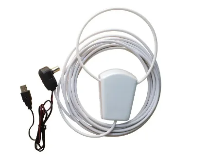 Фото для Антенна комнатная оконная УРАЛОЧКА с кабелем 5м, питание 5в от USB, усил. до 39дБ