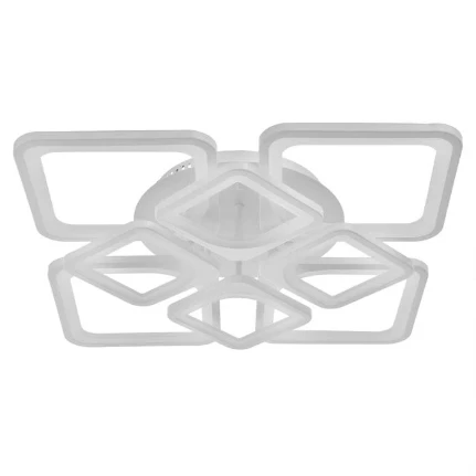 Фото для Светильник ЭЛИТА 37-MX2400-4+4s WH DIM 192W пульт (диммер) светодиодный