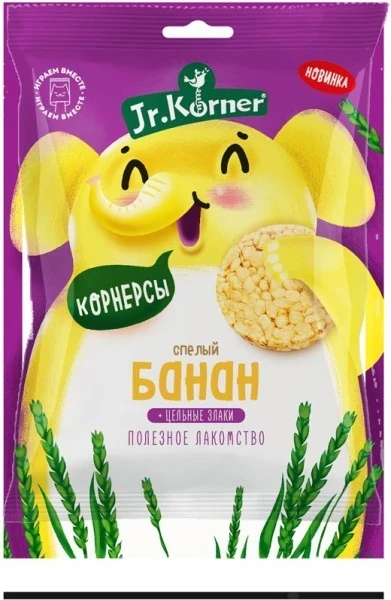 Фото для Хлебцы Доктор Кернер мини 30г рисовые вкус банана*30