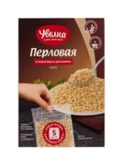 Фото для Крупа Увелка 5*80гр перловая *6 170