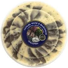 Фото для Сельдь Трапеза Посейдона 180гр филе в майонезе*25