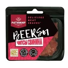 Фото для Чипсы мясные Ратимир 45гр из свинины