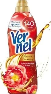 Фото для Кондиционер д/белья Вернель 870мл Чувственная роза